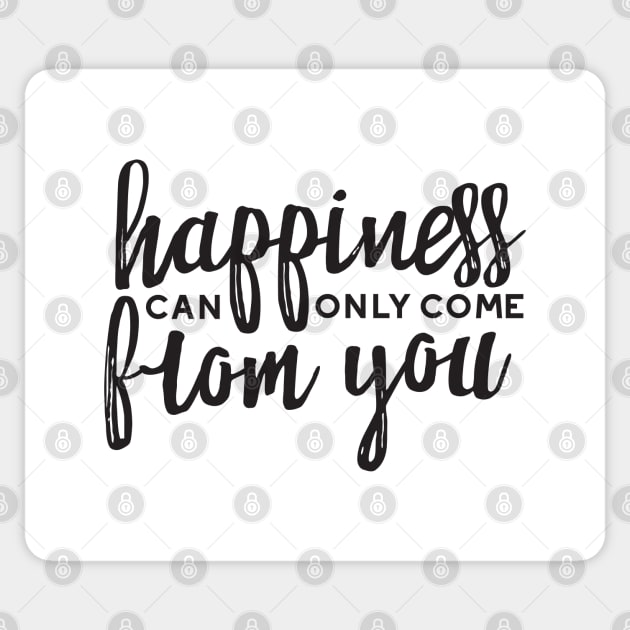 Happiness Quotes Sticker by FlinArt